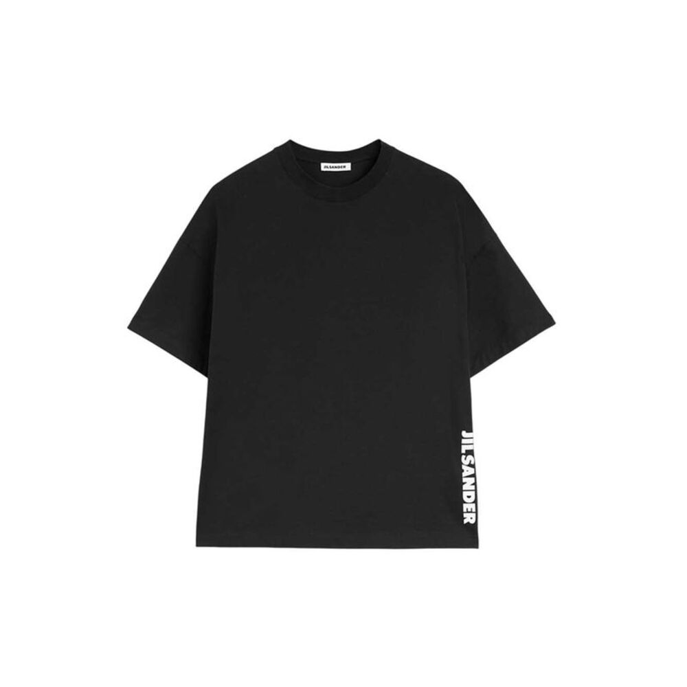 Jil Sander Men Crew-Neck Cotton T-Shirt